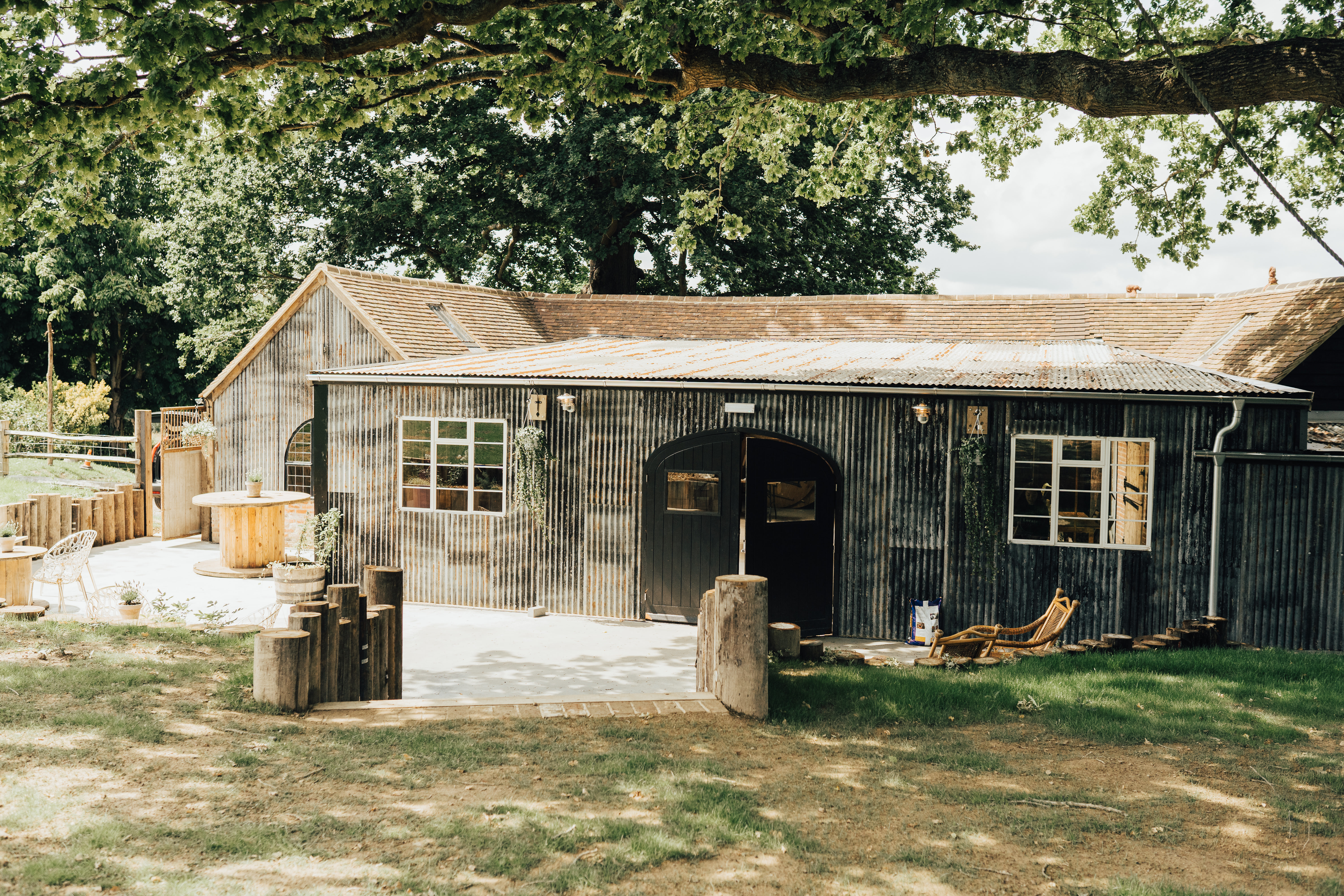 Oak Tree Barn by Rebecca Carpenter