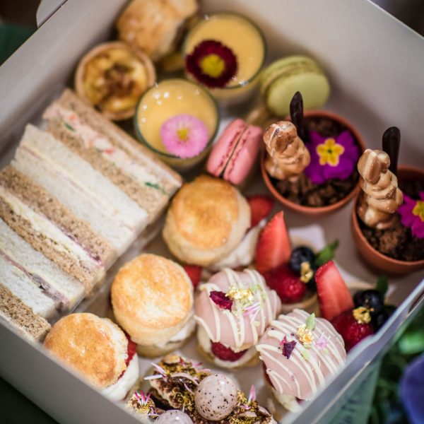 Boxed afternoon tea